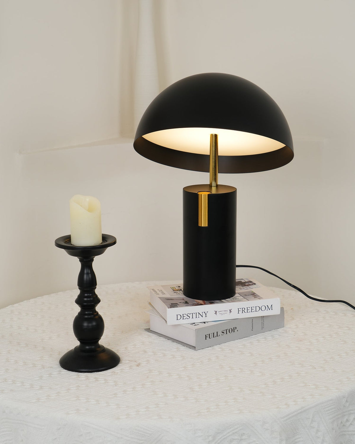 Veroca Lampe de Table en Métal Industriel