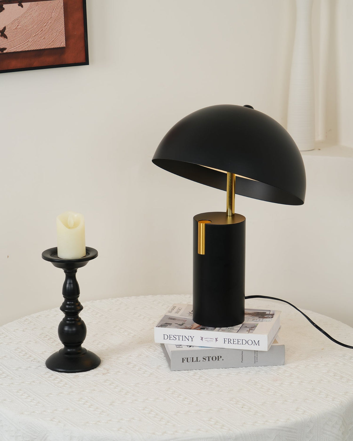 Veroca Lampe de Table en Métal Industriel
