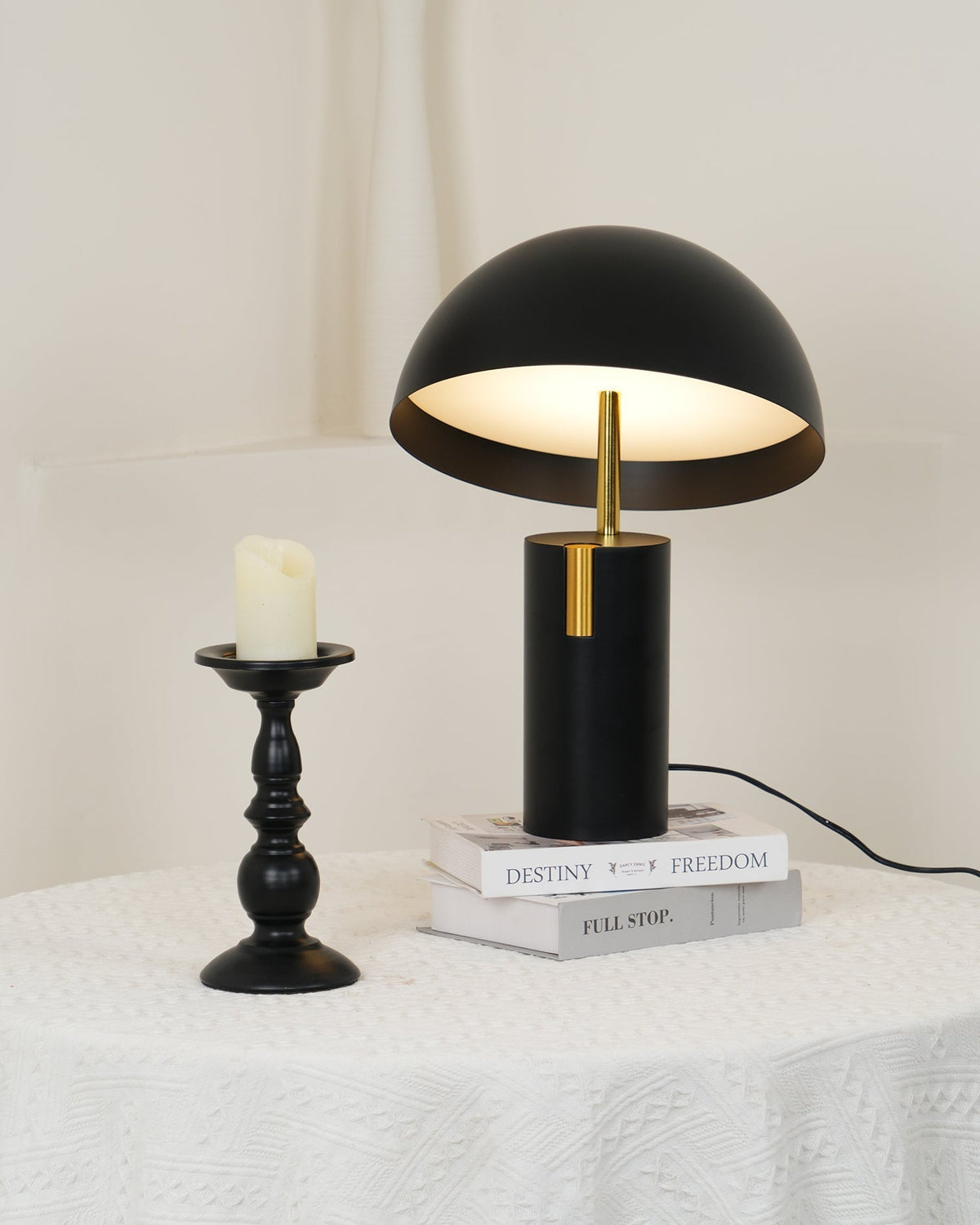 Veroca Lampe de Table en Métal Industriel