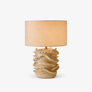 Avvolta Ceramic Table Lamp-Neutral Decor