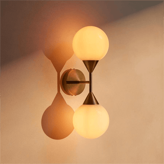 Axis Duo Wall Light-Neutral Decor