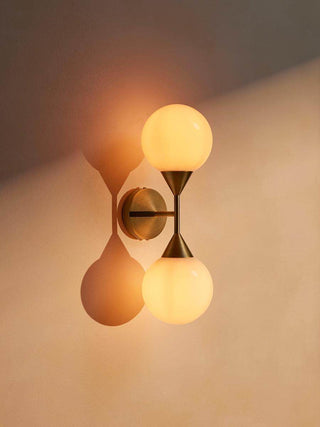 Axis Duo Wall Light-Neutral Decor