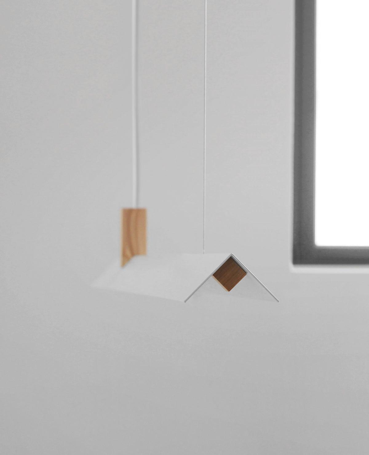 Dovius Lampe Suspendue en Bois Minimaliste
