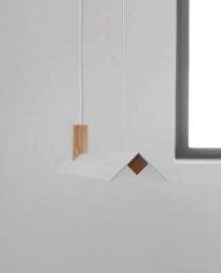 Linea Lampe Suspendue en Bois Minimaliste