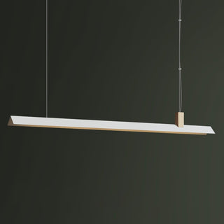 Linea Lampe Suspendue en Bois Minimaliste