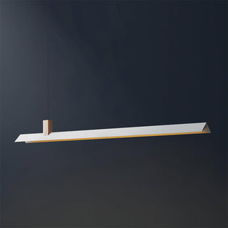Linea Lampe Suspendue en Bois Minimaliste