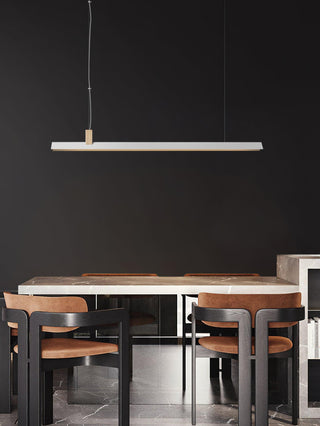 Linea Lampe Suspendue en Bois Minimaliste
