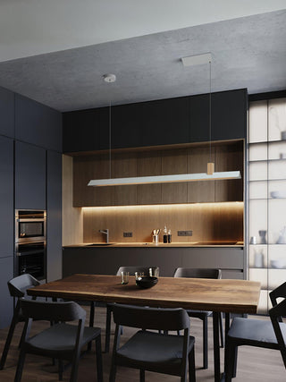 Linea Lampe Suspendue en Bois Minimaliste