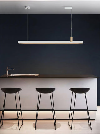 Linea Lampe Suspendue en Bois Minimaliste