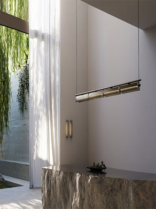 Lustra Lustre Verre Fumé Moderne