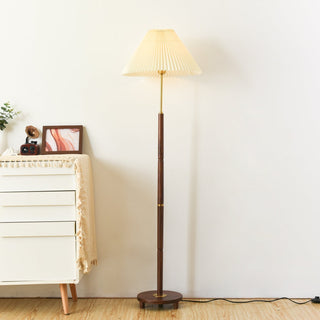 Haven Bois & Tissu Vintage Lampadaire
