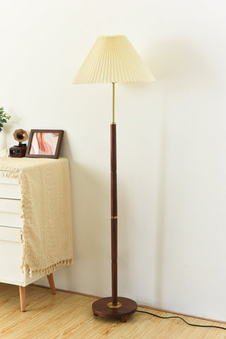 Haven Bois & Tissu Vintage Lampadaire