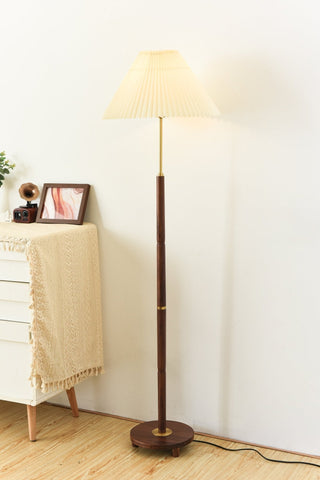 Haven Bois & Tissu Vintage Lampadaire