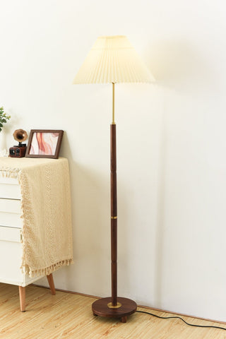 Haven Bois & Tissu Vintage Lampadaire