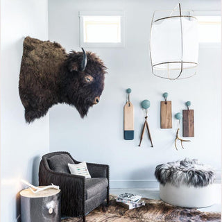 Lustra Suspension Abat-jour en Bambou pour Salon