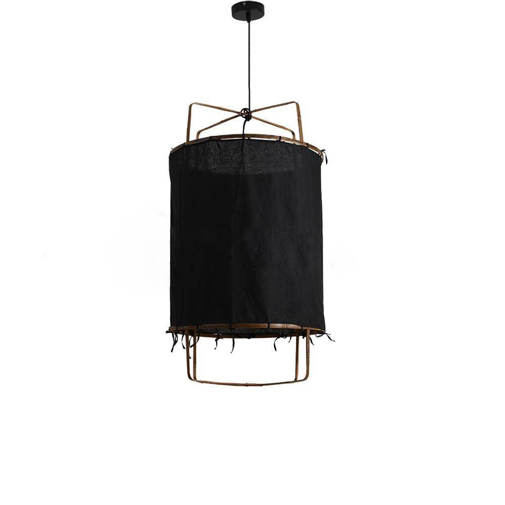 Nerista Suspension Abat-jour en Bambou pour Salon