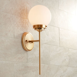 Waegnuvyh Moderne Minimaliste Laiton Verre Applique Murale