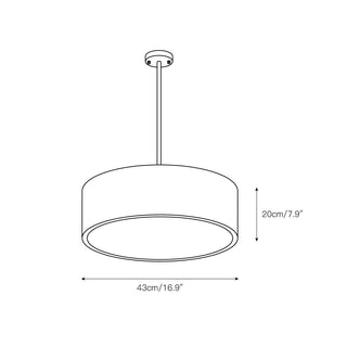 Qvistuvyu Moderne Minimaliste Élégance Métal Suspension
