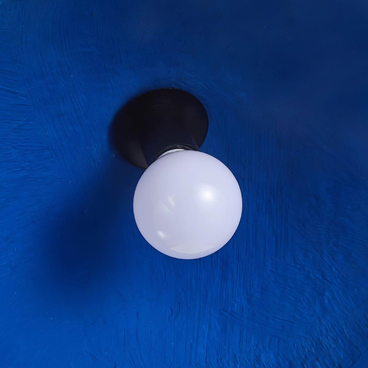 Pendant Lamp Dome Shade Blue Industrial-Neutral Decor