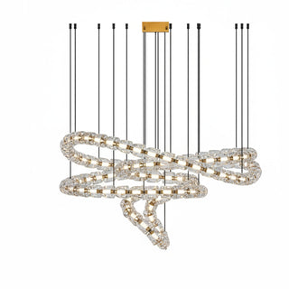 Gabriel Gold Chandelier-Neutral Decor