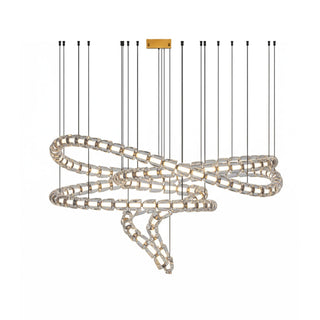Gabriel Gold Chandelier-Neutral Decor