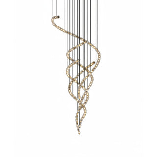 Gabriel Gold Chandelier-Neutral Decor