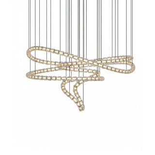 Gabriel Gold Chandelier-Neutral Decor