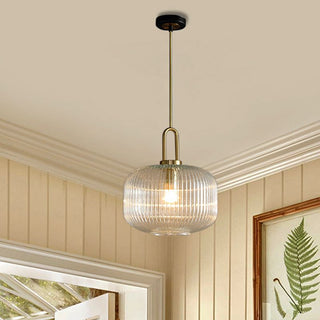 Arisha Moderne LED Suspension Doré Métal Verre Salle à Manger
