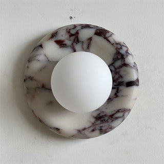 Bvlgari Applique Murale Moderne Minimaliste Evenir en Marbre Violet