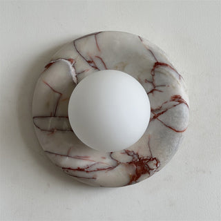 Vomire Applique Murale en Marbre Rouge Nordique Premium-Luire