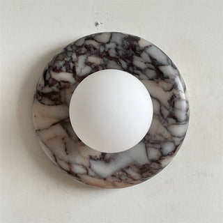 Bvlgari Applique Murale Moderne Minimaliste Evenir en Marbre Violet