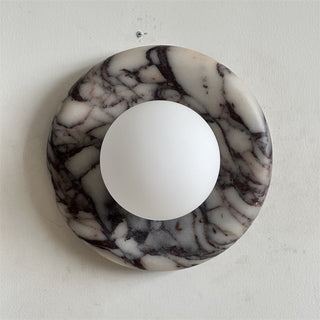 Bvlgari Applique Murale Moderne Minimaliste Evenir en Marbre Violet
