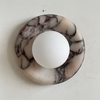 Bvlgari Applique Murale Moderne Minimaliste Evenir en Marbre Violet