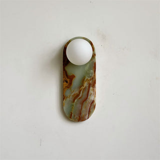 Syraeia Applique Murale Marbre Jade Minimaliste Moderne-Luire