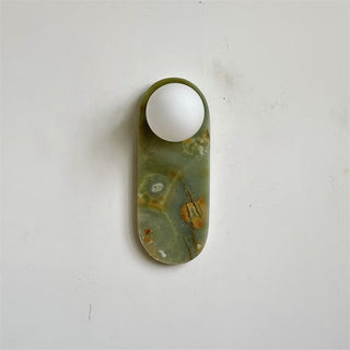 Syraeia Applique Murale Marbre Jade Minimaliste Moderne-Luire