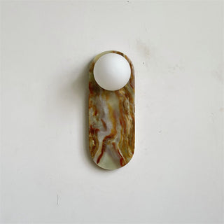 Syraeia Applique Murale Marbre Jade Minimaliste Moderne-Luire