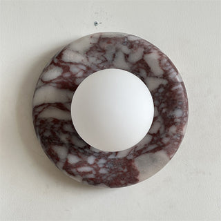 Bvlgari Applique Murale Moderne Minimaliste Evenir en Marbre Violet