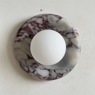 Bvlgari Applique Murale Moderne Minimaliste Evenir en Marbre Violet