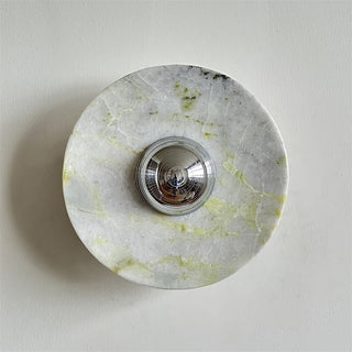 Evvarel Applique Murale Moderne Minimaliste En Métal Et Marbre Vert