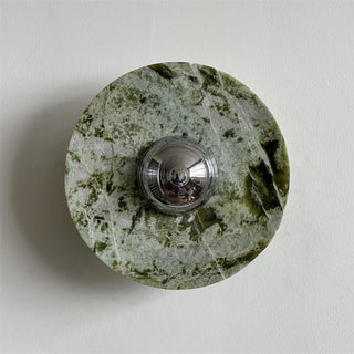 Evvarel Applique Murale Moderne Minimaliste En Métal Et Marbre Vert