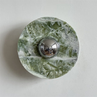 Evvarel Applique Murale Moderne Minimaliste En Métal Et Marbre Vert