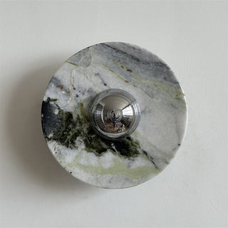 Evvarel Applique Murale Moderne Minimaliste En Métal Et Marbre Vert