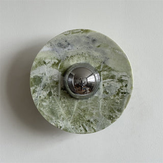 Evvarel Applique Murale Moderne Minimaliste En Métal Et Marbre Vert