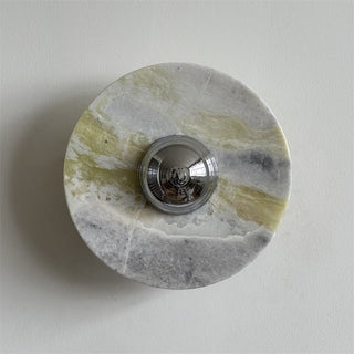 Evvarel Applique Murale Moderne Minimaliste En Métal Et Marbre Vert