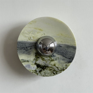 Evvarel Applique Murale Moderne Minimaliste En Métal Et Marbre Vert