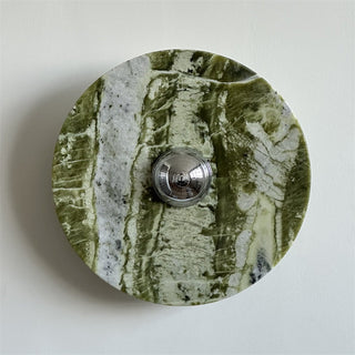 Evvarel Applique Murale Moderne Minimaliste En Métal Et Marbre Vert