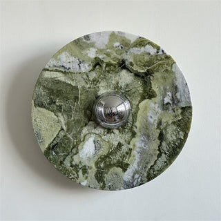 Evvarel Applique Murale Moderne Minimaliste En Métal Et Marbre Vert