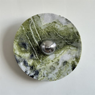 Evvarel Applique Murale Moderne Minimaliste En Métal Et Marbre Vert