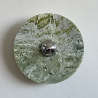 Evvarel Applique Murale Moderne Minimaliste En Métal Et Marbre Vert
