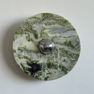 Evvarel Applique Murale Moderne Minimaliste En Métal Et Marbre Vert